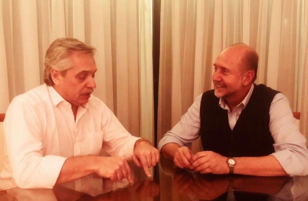 Omar Perotti se reunió con Alberto Fernández luego del triunfo en Santa Fe