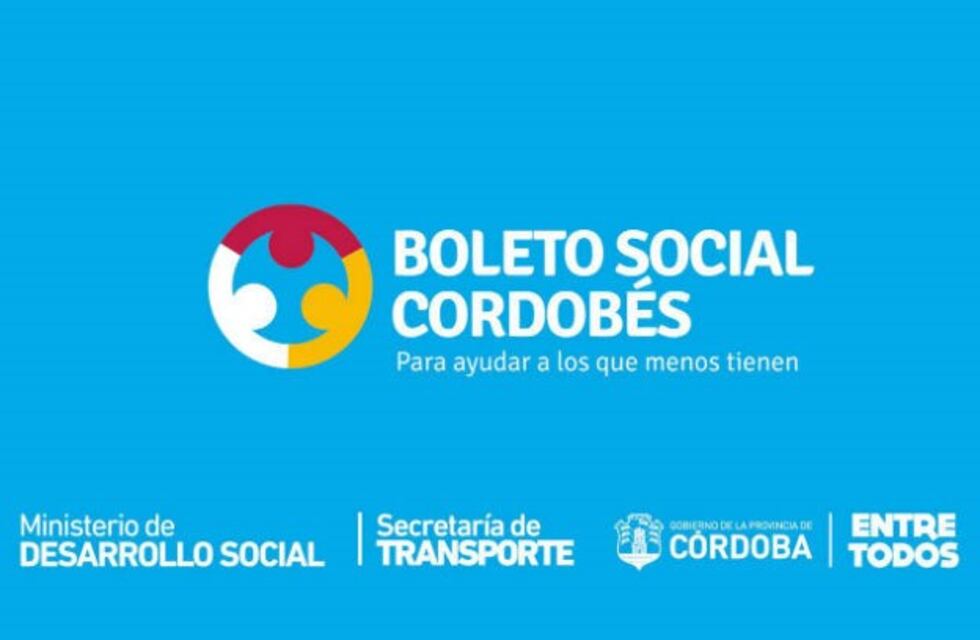 Boleto Social Cordobés: comienza la inscripción este lunes, lo que hay que saber