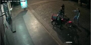 Asalto a mano armada a un delivery de Eldorado