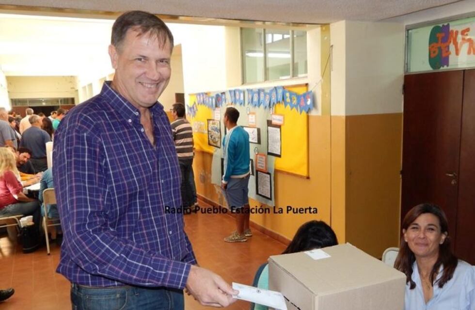 Tremendo: En La Puerta, Brasca obtuvo más del 80 por ciento de los votos