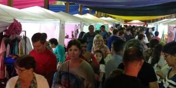 Las emprendedoras trabajan durante todo el año para llegar a la fecha del evento