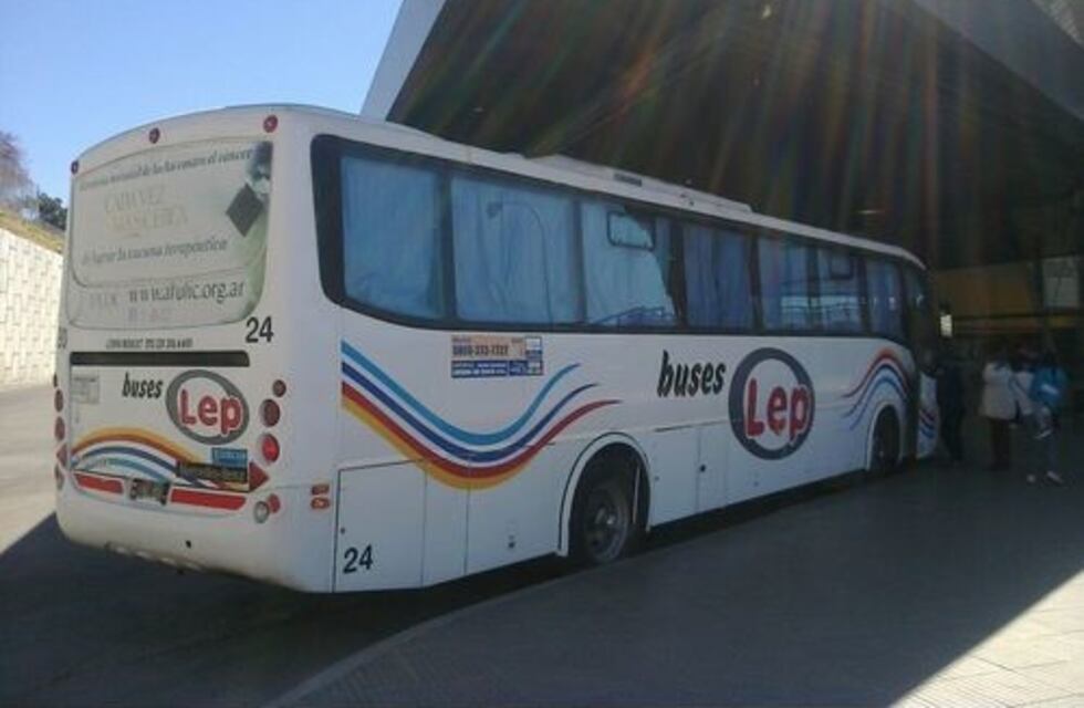La firma colectivos LEP se encuentra paralizada por una medida de fuerza