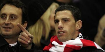 La Fiera recordó con emoción su etapa como jugador colchonero\u002E (Archivo AFP)