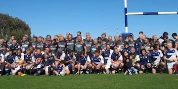 Partido de Rugby en Buenos Aires en homenaje a los Caídos de Malvinas\u002E Fotos: Infobae