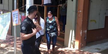 María Ovando llegó al juicio en libertad\u002E