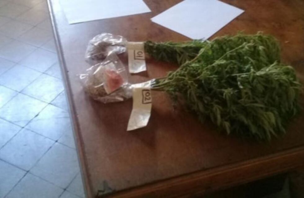 Amenazó a un familiar y la detuvieron tras encontrarle marihuana