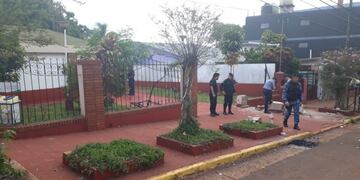 Destrozos en el Concejo Deliberante de Iguazú