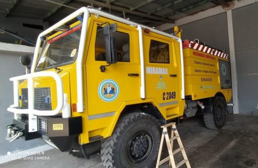 Bomberos de Mar del Plata viajaron a Córdoba para sumarse al combate de incendios forestales