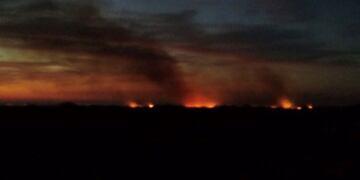 La reunión para abordar la problemática de la quema de pastizales en las islas se realizará este martes\u002E (Archivo)