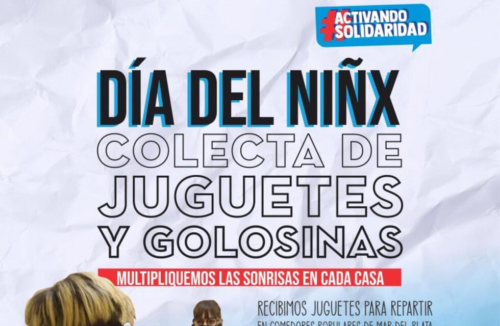 Estudiantes universitarios realizarán una colecta solidaria de juguetes por el Día de la Niñez