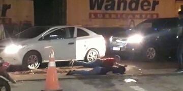 Persecución de película\u002E (Captura de pantalla, El Tribuno)