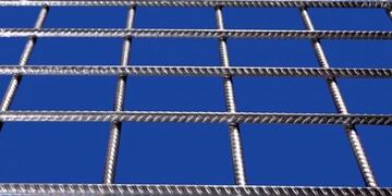 Malla para una obra en construcción\u002E (Archivo)