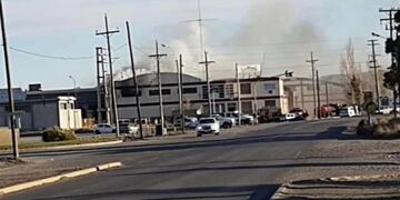 Se incendiaron las instalaciones de la ex empresa Guilford en Comodoro