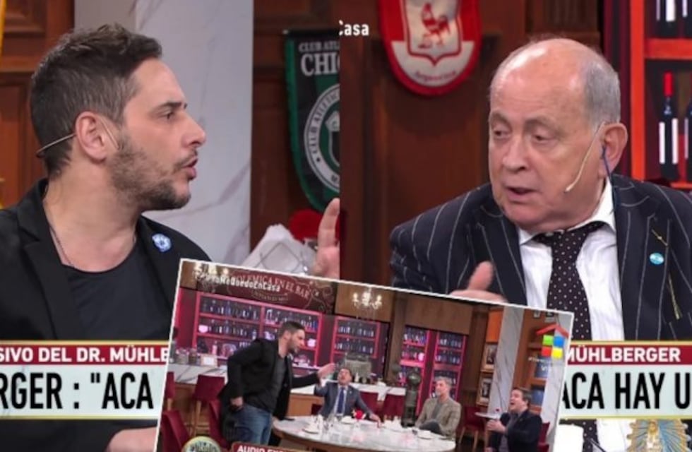 Rodrigo Lussich se peleó con Chiche Gelblung y abandonó el vivo de 'Polémica en el Bar'