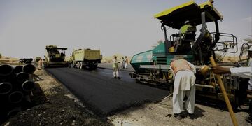 Trabajadores viales de Córdoba