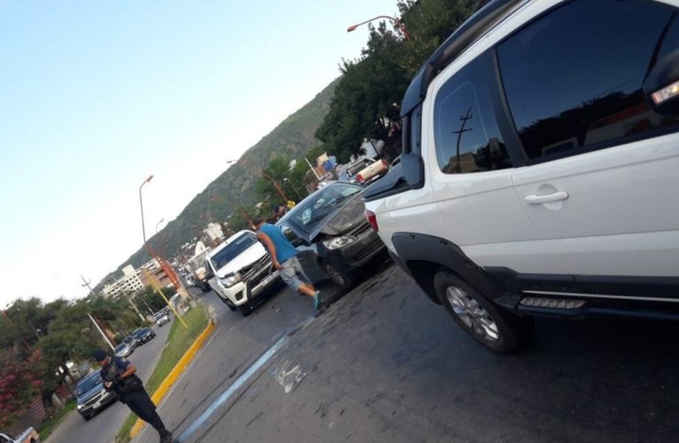 Un herido en un choque en cadena en Carlos Paz