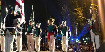 El Cambio de Guardia, uno de los momentos esperados de la noche en la antesala de la fecha patria\u002E