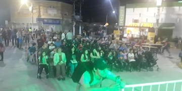 El público disfrutando del espectáculo\u002E