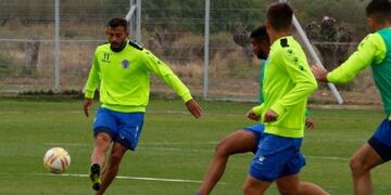 Godoy Cruz entrenó este viernes de cara al encuentro del domingo ante Boca Juniors\u002E