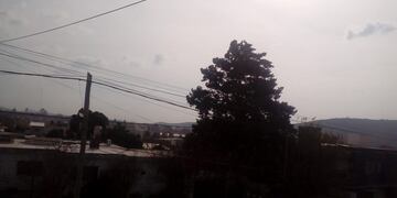 Vientos fuertes en La Calera