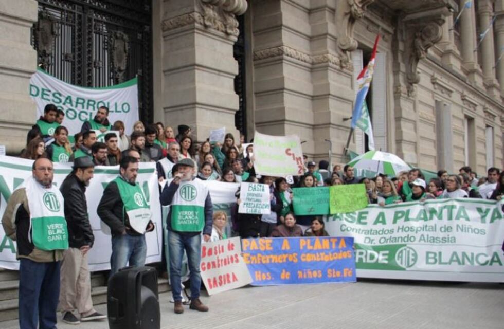Hay 100 agentes de ATE que esperan el pase a planta permanente en Rafaela y zona