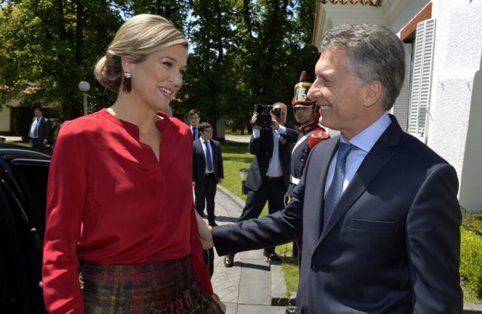 Mauricio Macri recibió a la reina Máxima en Olivos y hablaron de estrategias de inclusión financiera