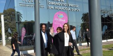 DYN21, ESCOBAR, 03/05/2017, LA GOBERNADORA DE LA PROVINCIA DE BUENOS AIRES, MARu00cdA EUGENIA VIDAL, INAUGURu00d3 HOY LA UNIDAD DE DIAGNu00d3STICO PRECOZ, DR. HORACIO DUPUY Y ANUNCIu00d3 EL PLAN INTEGRAL DE GUARDIAS EN LA LOCALIDAD DE ESCOBAR, FOTO:DYN/GOBERNACION.