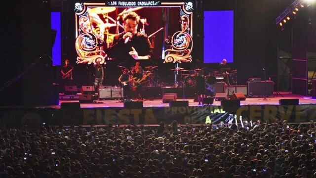 Fiesta de la cerveza en Mendoza antes de la pandemia.