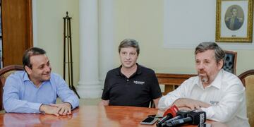 Herrera Ahuad con los representantes de Ieducando