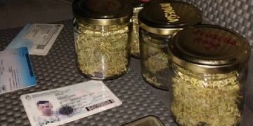 La droga incautada\u002E