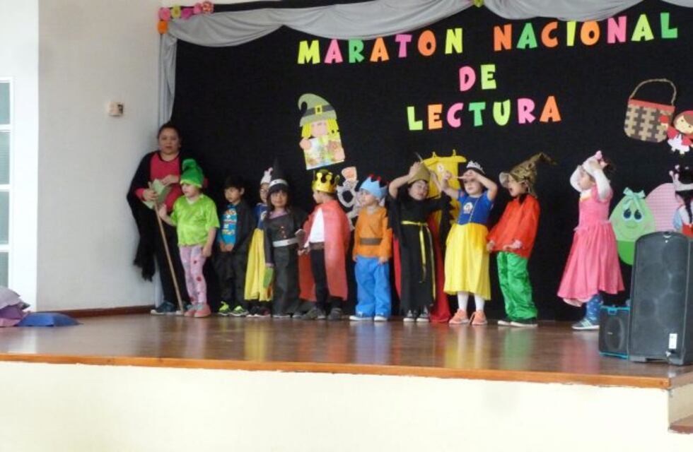 Se realizó la Maratón de la Lectura en Jardín 58 Ayen Hue