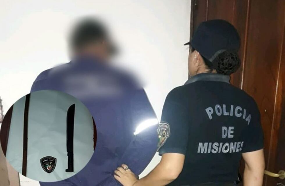 Violento agredió a su expareja y a su hijo con un hierro y un machete
