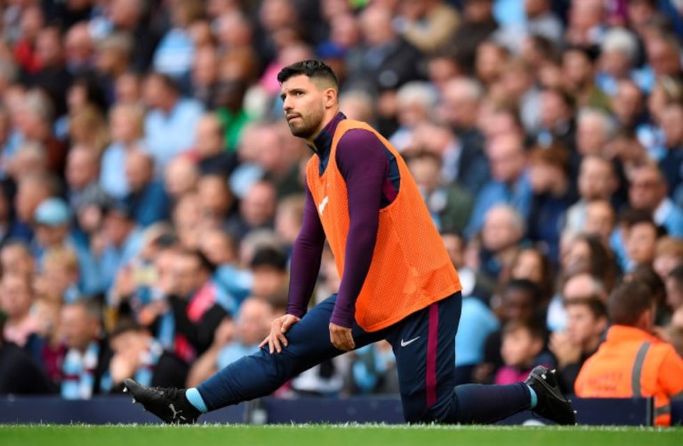 Inglaterra: con Agüero en el banco, el Manchester City aplastó 7-2 al Stoke City y llegó a la cima
