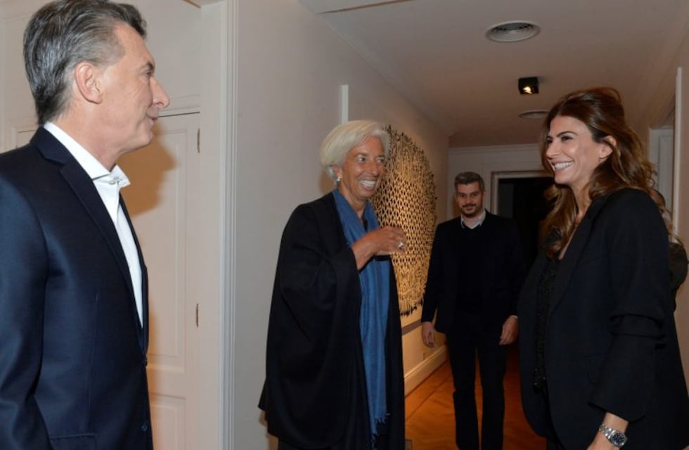 Mauricio Macri y Christine Lagarde cenaron en la Quinta de Olivos