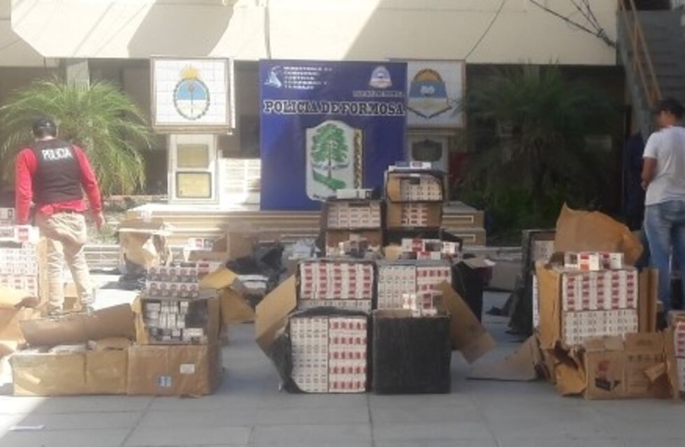 Formosa: Incautaron contrabando en la Terminal de Ómnibus