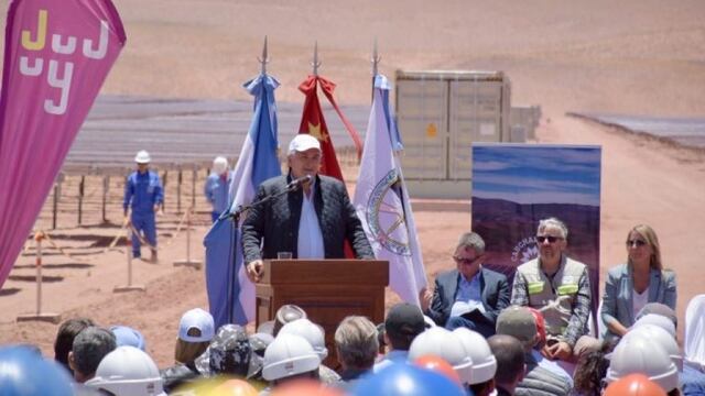 Complejo fotovoltaico Cauchari I, en Jujuy