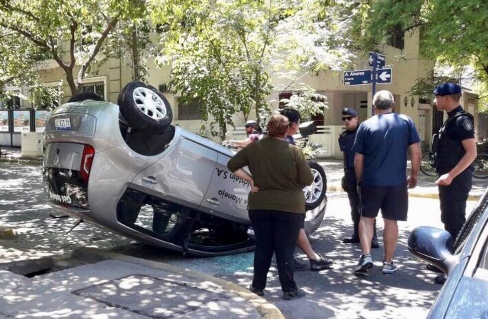 Impactante choque en la quinta sección
