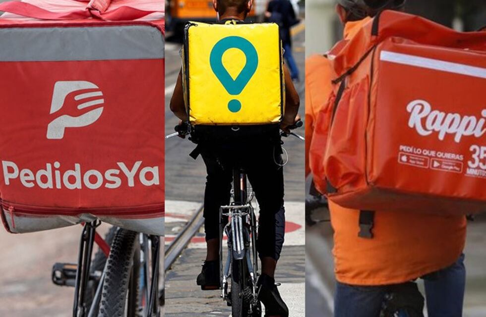 Trabajadores de Rappi, Pedidos Ya y Glovo exigieron seguridad en La Plata