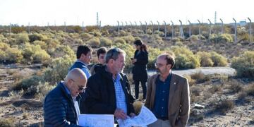 Estados Unidos construirá un Centro de Emergencias en Neuquén\u002E (Foto: Twitter/@LDacharry)