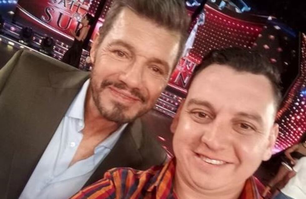 Entrerriano se tatuó la cara de Tinelli y viajó para que lo vea