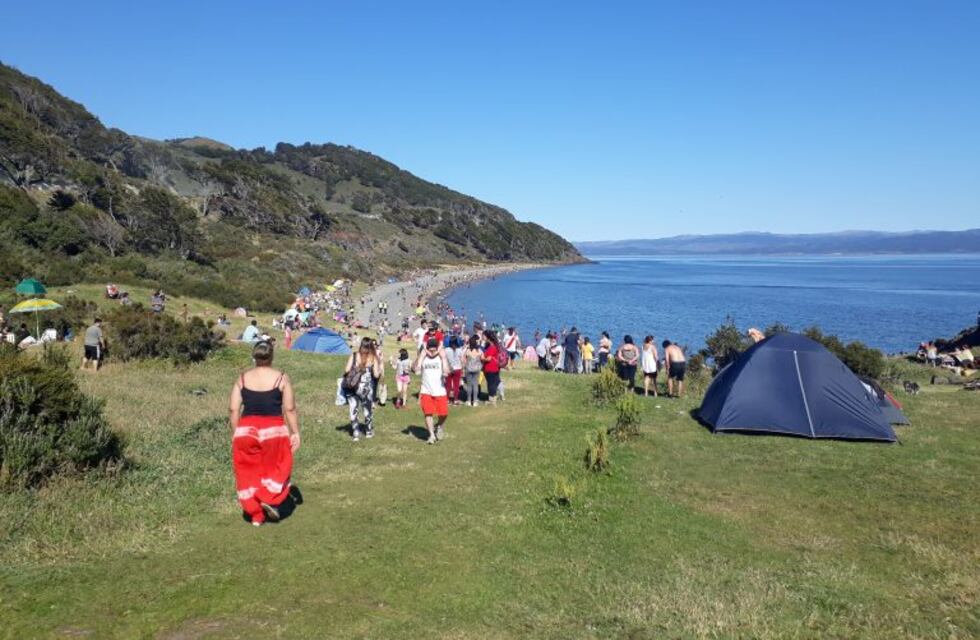 Ushuaia vivió una jornada de calor histórica