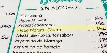Un bar porteño ofrece \
