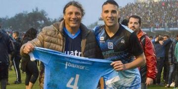 Alcides Benavídez viajó en moto Zanella desde Morteros a Río Cuarto para ver a su hijo Gastón\u002E