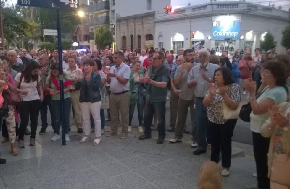 Una multitud participó de la marcha por la seguridad