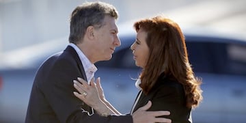Mauricio Macri y Cristina Fernández de Kirchner (Foto: web)