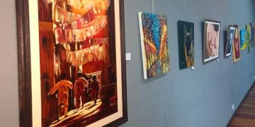 Son casi 50 pinturas las que se podrán ver\u002E Foto: ANSL\u002E