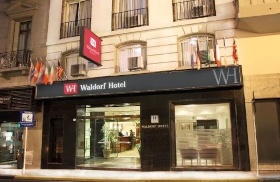 Aerolíneas Argentinas figura en los documentos del Waldorf como cliente