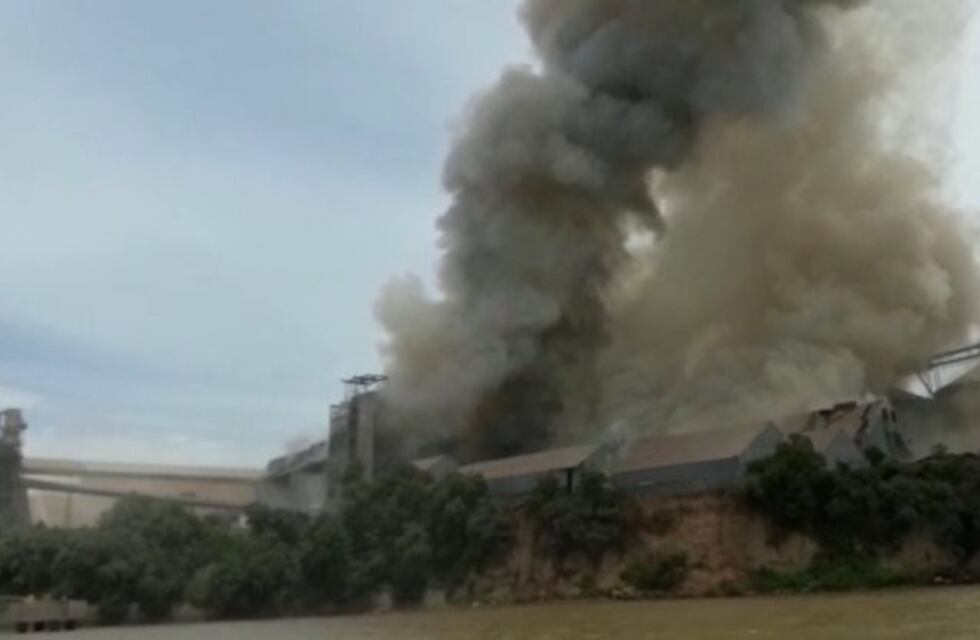 Los antecedentes de la empresa china que controla la planta que explotó en Puerto San Martín
