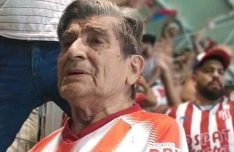 El abuelo del fallecido Diego Barisone alentó a Unión en Brasil