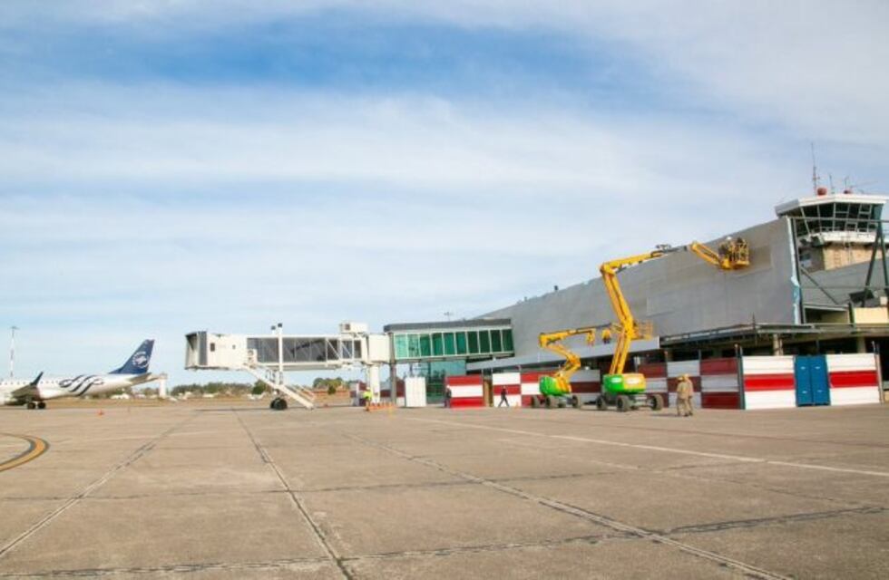 Dietrich dijo que las obras en el aeropuerto de Mar del Plata están "a semanas" de ser terminadas